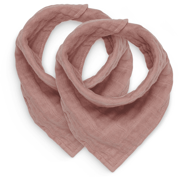 jollein Bib bandana skrynklig rosenträd i 2 st.