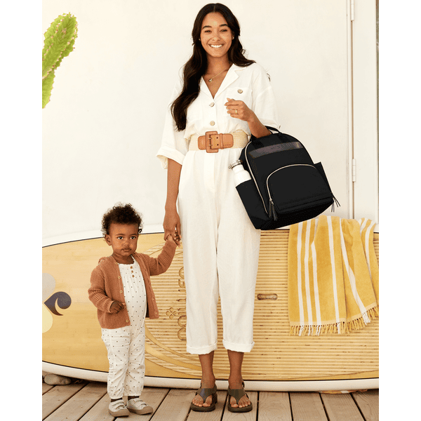 Skip Hop zaino fasciatoio Envi Luxe Eco nero pinkorblue