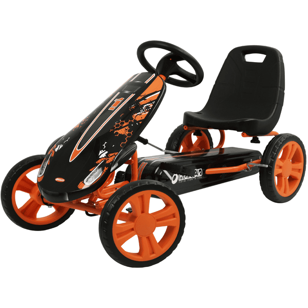 hauck Kart à pédales enfant Speedster Orange