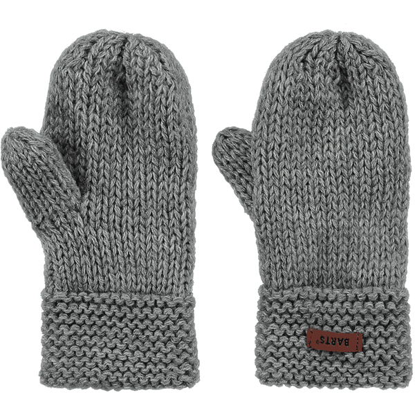 BARTS Yuma Mitts Fäustlinge heather grey