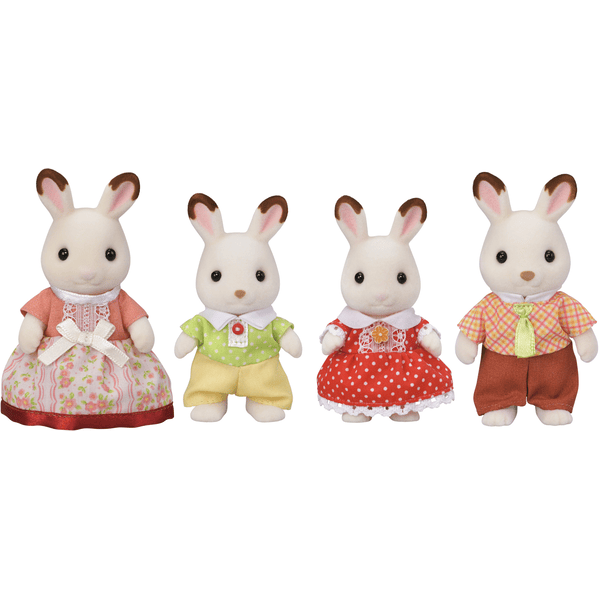 Sylvanian Families® Figurine famille lapin chocolat nouveau 5655