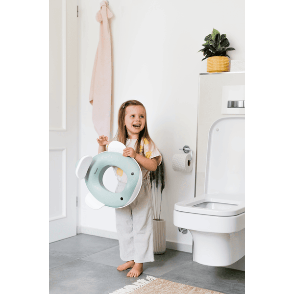 KINDSGUT R ducteur de toilettes enfant baleine aigue marine