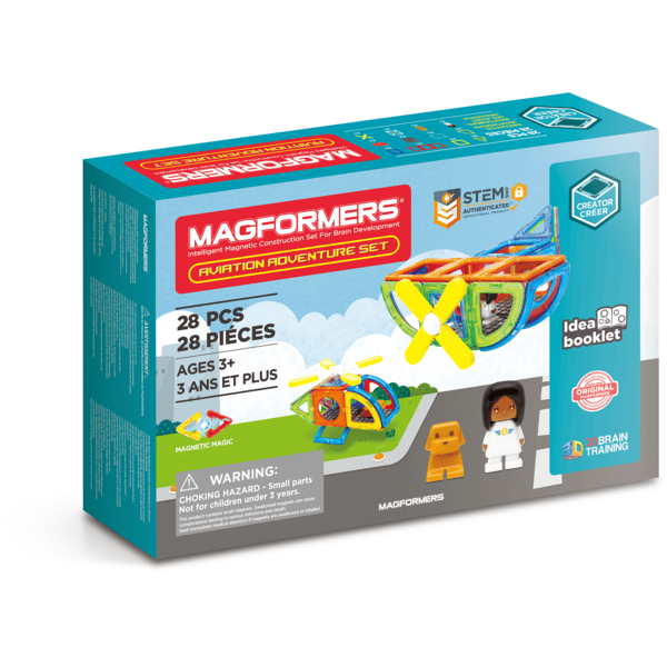 MAGFORMERS Magformers Aviation Adventure Set