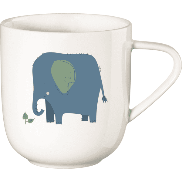 ASA Selection Tazza Elephant Emma bianca lucida, 0,25l