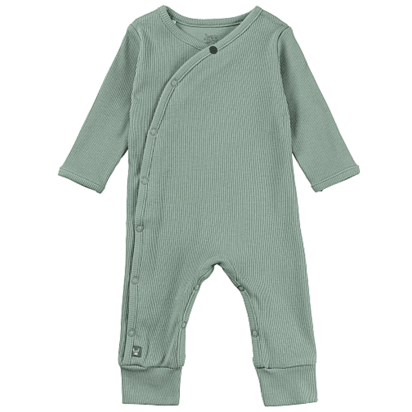 Sterntaler Rompers ribbad jersey stengrön