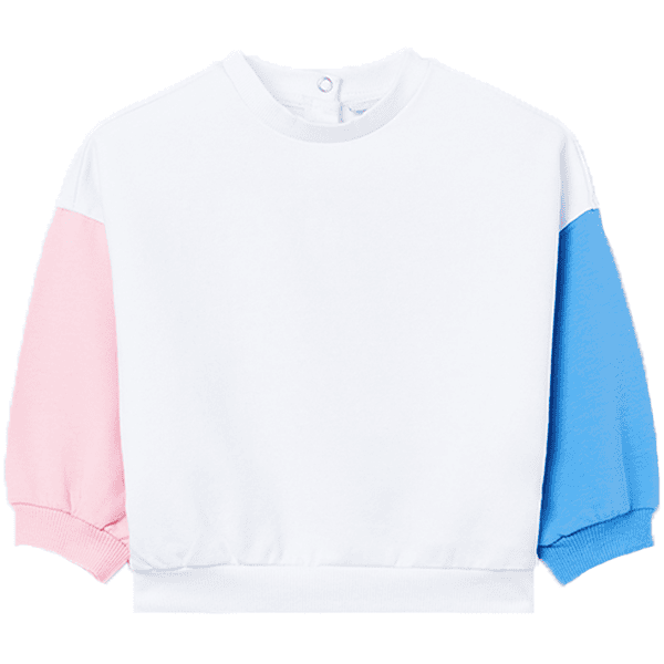 OVS Sweatshirt Block Color Brilliant White 