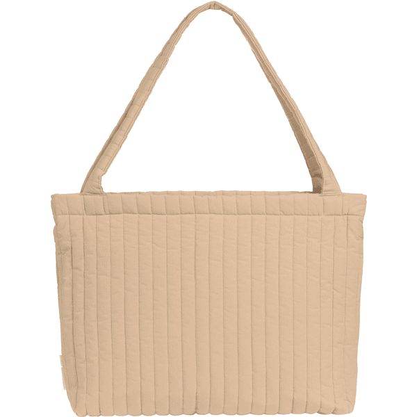 LÄSSIG Cotton Skifteveske MIX Shopper Beige