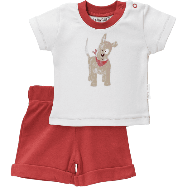 Baby Sweets 2tlg Set Shirt + Hose Lieblingsstücke rot weiß