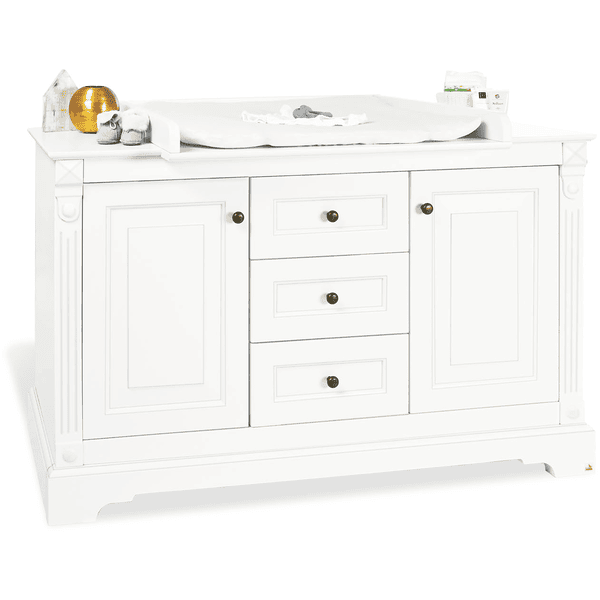 Pinolino Commode à langer Emilia extra large bois