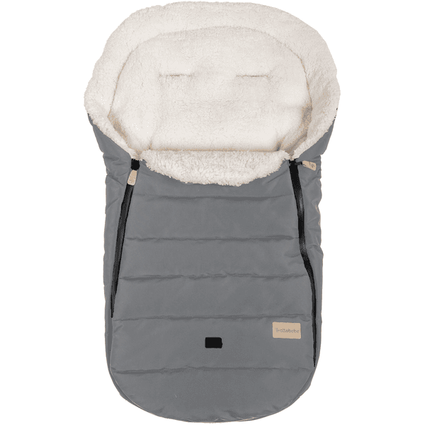 Altabebe Winterfußsack Oslo für Kinderwagen grau-whitewash