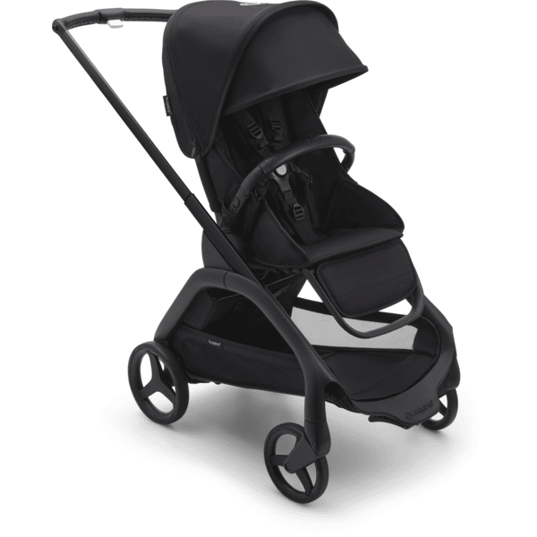 bugaboo Kinderwagen Dragonfly Compleet Black / Mid night  Black , 3 in 1 Reissysteem