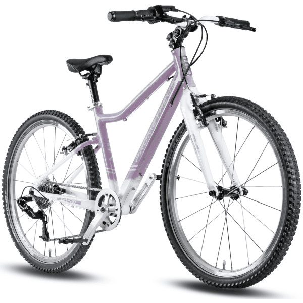 PROMETHEUS BICYCLES PRO®Rower dziecięcy 24 cale Fioletowy Biały LAVENDER