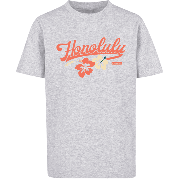 T-Shirt heather F4NT4STIC grey Honolulu