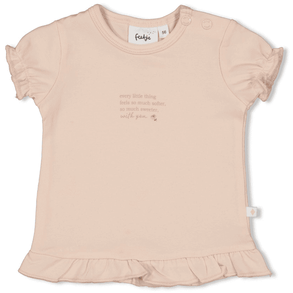 Feetje T-Shirt Sweet Poppy Hellrosa