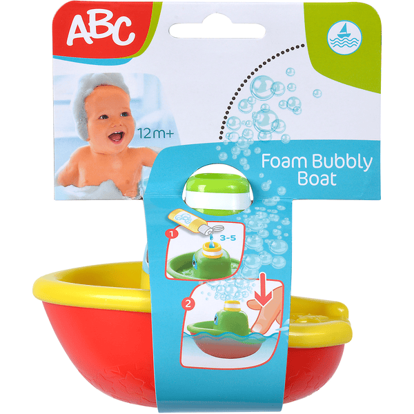 Simba Bateau à bulles pour le bain enfant ABC
