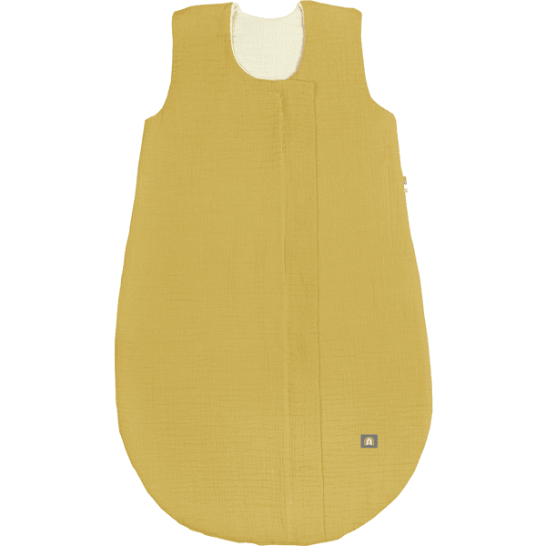 odenwälder Śpiworek muślinowy letni, mustard 70 cm - 90 cm