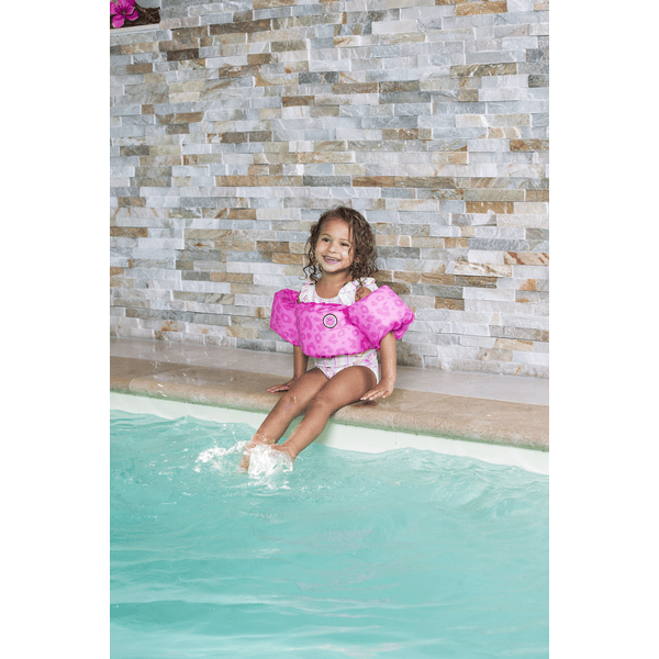 Swim Essentials Flotteur bébé Or rose Imprimé Panthère 0-1 ans – Azzura Pool
