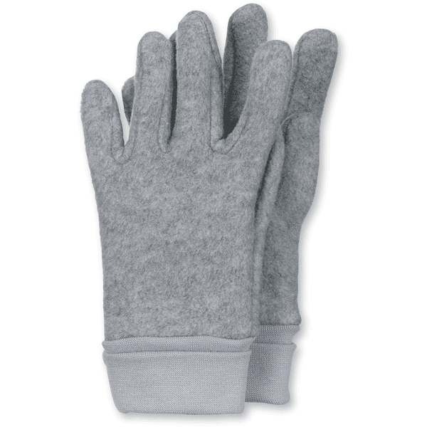 Sterntaler Fingerhandschuh Microfleece silber melange