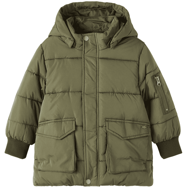 name it Outdoorjacke Nmmmuso Olive Night