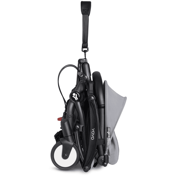 BABYZEN Kinderwagen YOYO 6 connect Black mit Textilset St