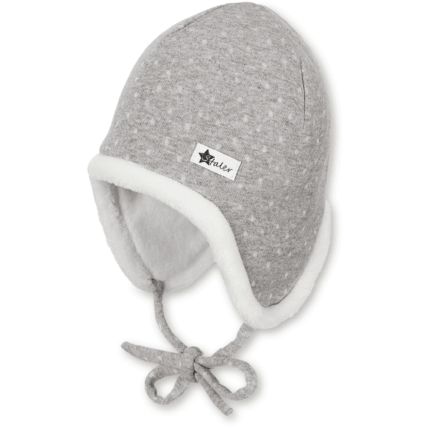 Sterntaler Girls Inca cap pebble
