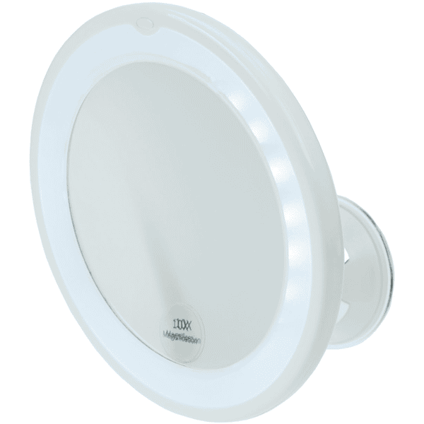 canal® peili 10x suurennoksella, LED-valaistus