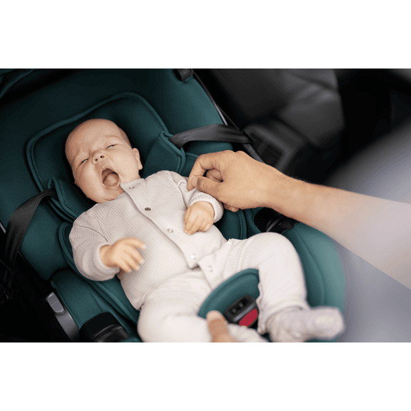 Britax Römer Ovetto reclinabile Baby-Safe 5Z2 Jade Green con Base isofix  Flex 5Z 