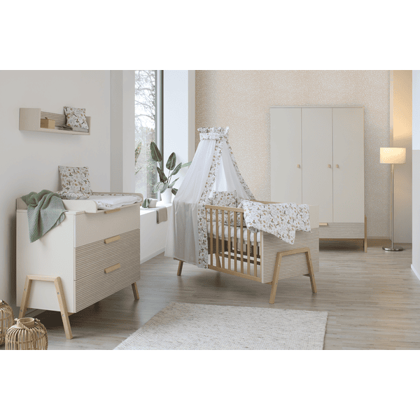 Schardt Happy Carat beige/Connery naturel 3-deurs kinderkamerset