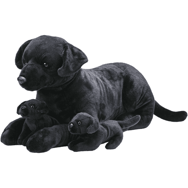 Peluche chien shop noir