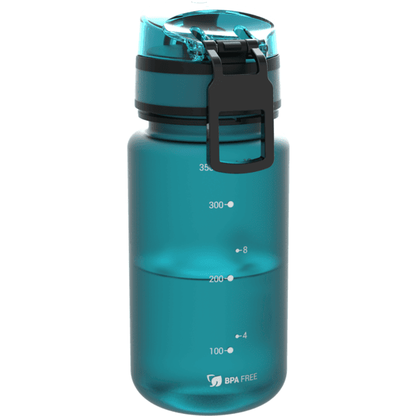 Ion8 Botella de Agua para Niños, 350ml, a Prueba de Fugas, Fácil