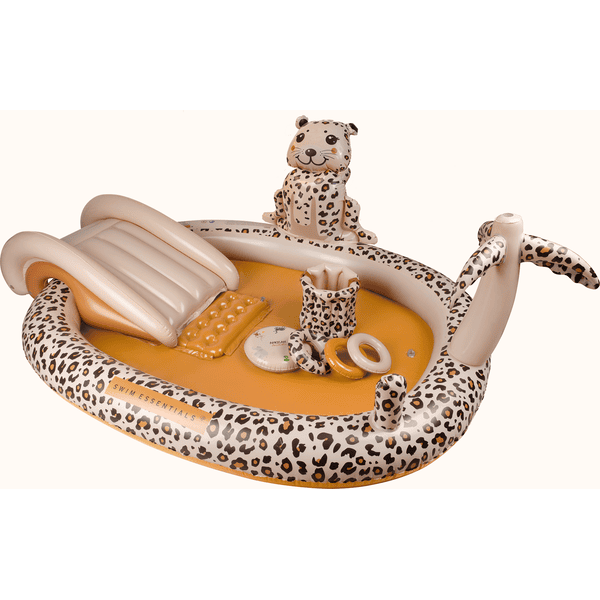 Swim Essentials Piscina Play Pool Panther Print Beige