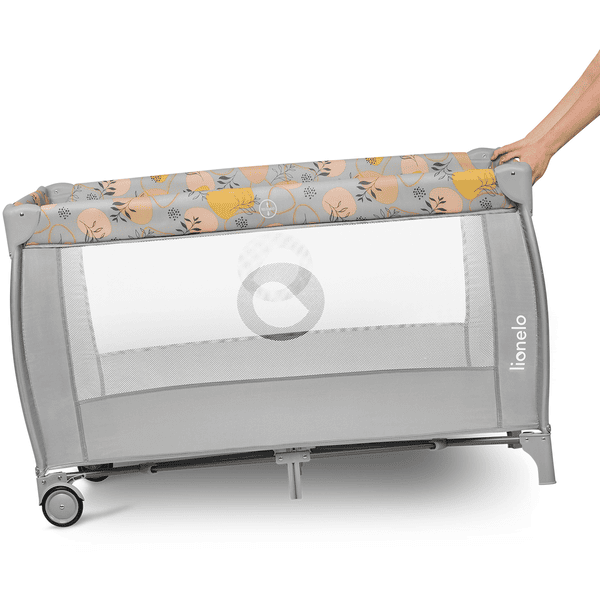 LIONELO Sven Plus - Lit parapluie bébé 2en1 - De 0 à 36 mois