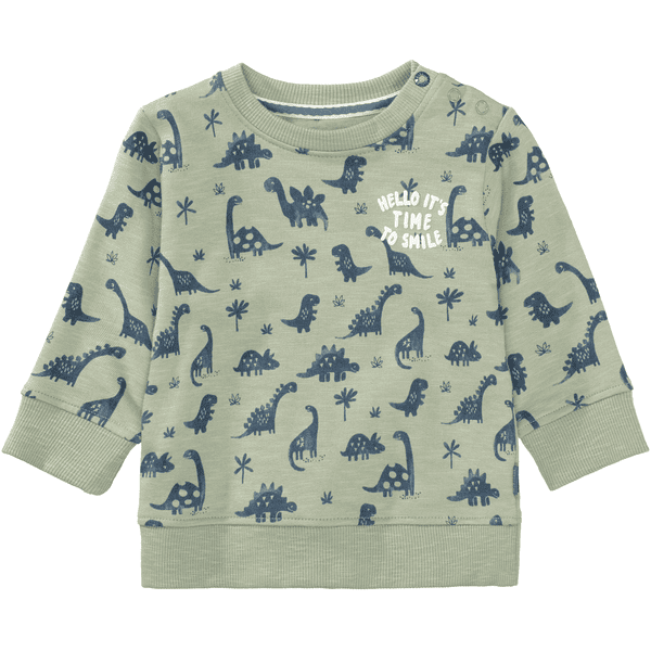 STACCATO Sweatshirt soft olive gemustert
