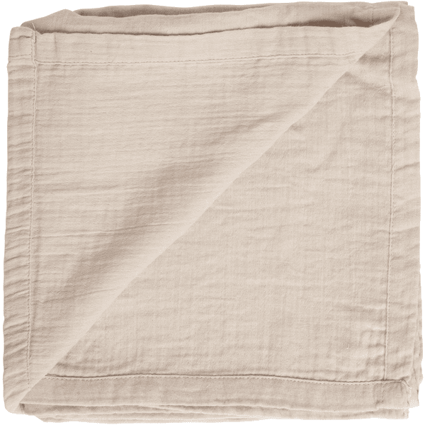 bébé jou® mušelínová utěrka Pure Cotton Sand 110 x 110 cm 