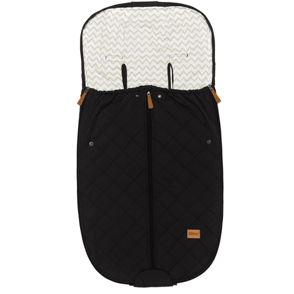 fillikid Sommerfußsack Light Big Schwarz