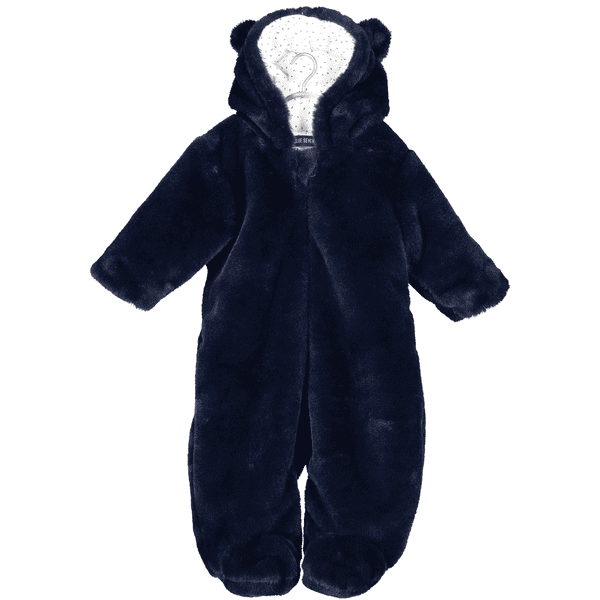 BLUE SEVEN Fluffig jumpsuit midnattsblå