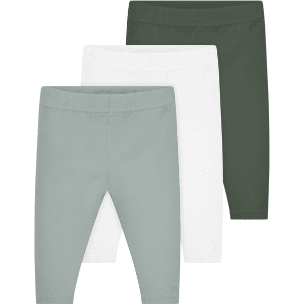 kindsgard Leggings bensker 3er-Pack grün