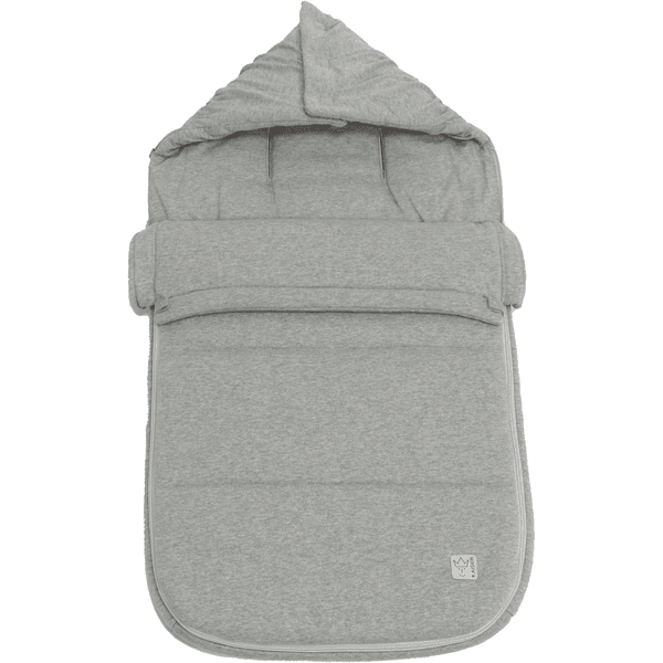 KAISER Ganzjahresfußsack TIFFY JERSEY light grey