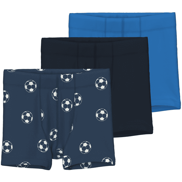 name it Boxershorts 3er Pack Dark Denim