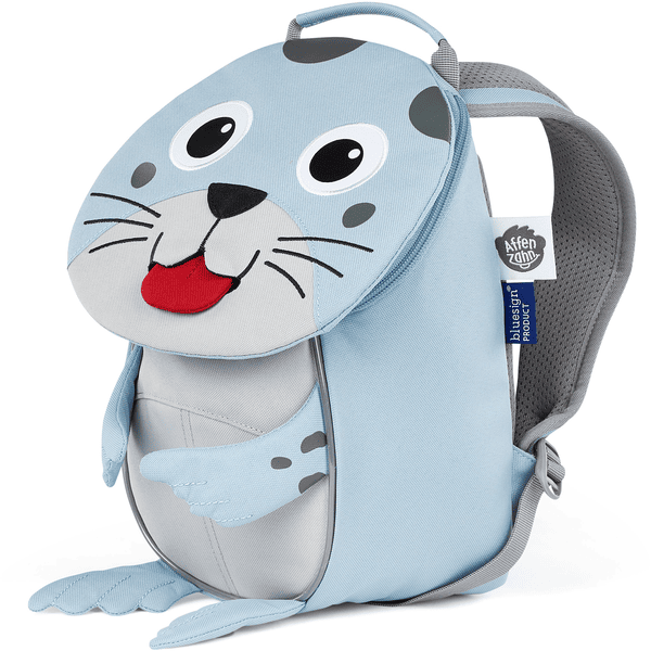 Affenzahn Sac a dos enfant Petits Amis phoque bleu clair roseoubleu