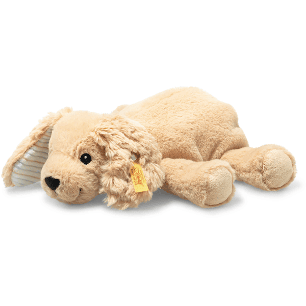 Steiff Peluche chien Floppy Lumpi couché brun clair, 20 cm