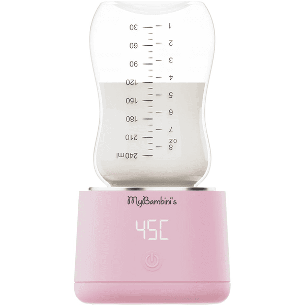 MyBambini's Flessenwarmer Pro™ draagbaar in roze
