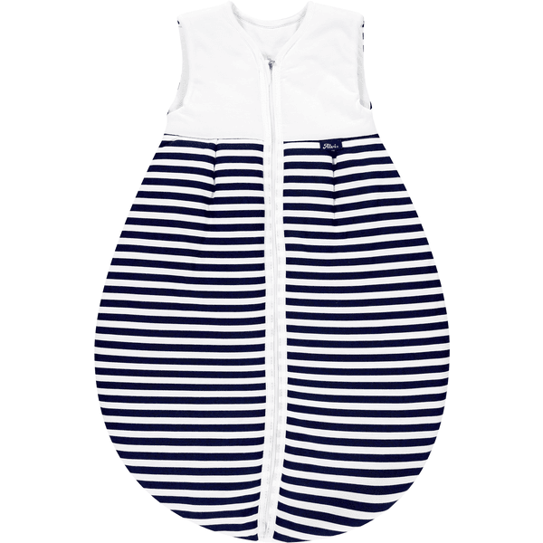 Alvi ® Jersey Śpiworek Thermo Stripes Marine 