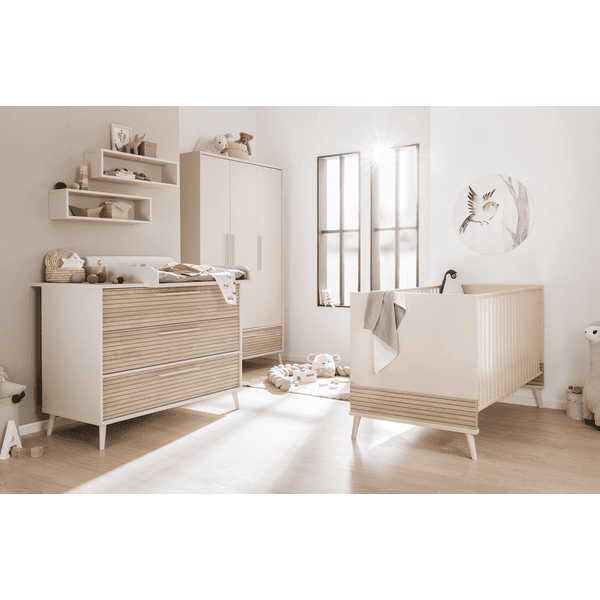 PAIDI Babyzimmer Eefje 4 teilig cashmere beige