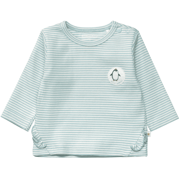 STACCATO Shirt aqua sky gestreift 