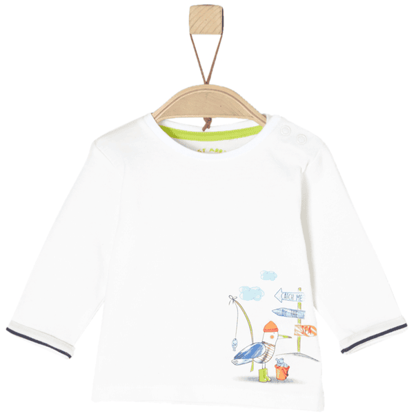 s.Oliver Boys Langarmshirt ecru