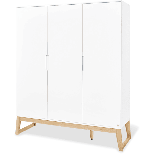 Pinolino Armoire enfant 3 portes Bridge bois