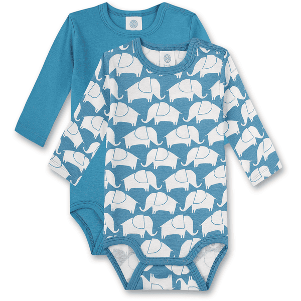 Sanetta Body Elephant Twin Pack Turquoise 