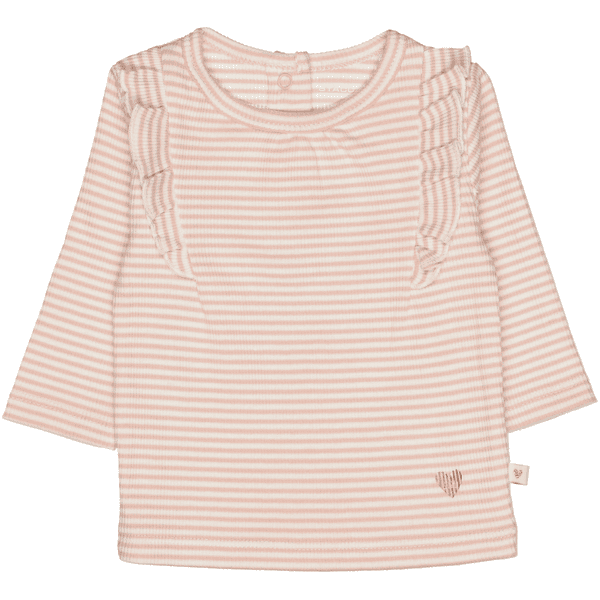 STACCATO Shirt pearl rose gestreift