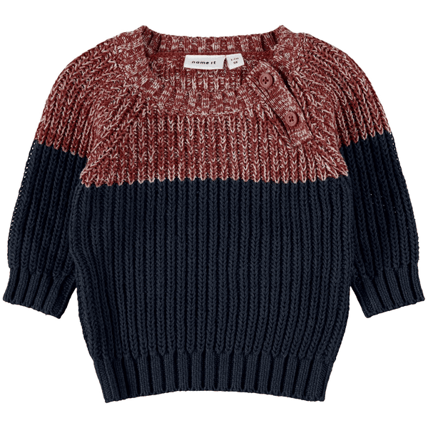 name it Strickpullover Nbmrafil Dark Sapphire